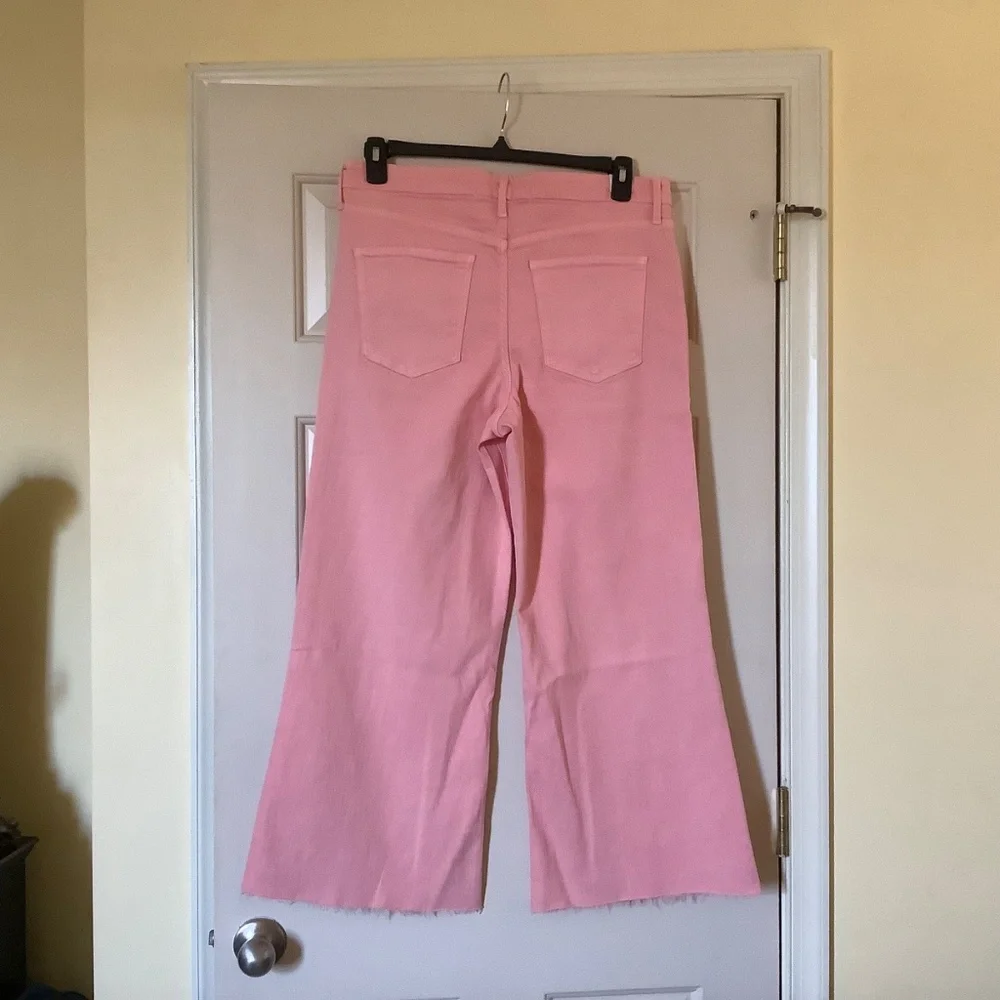 Frank & Eileen Galway Wide Leg Cropped Jeans Taffy SZ 32/12 - Picture 6 of 15